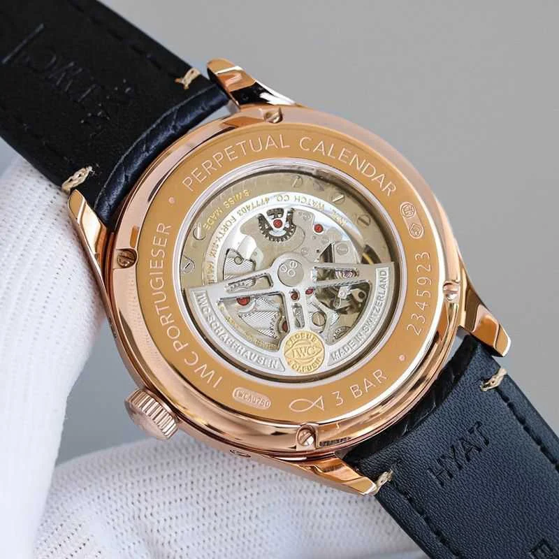 希少色IWC 偽物 ポルトギーゼ パーペチュアル カレンダー 時計 42 iwu90858