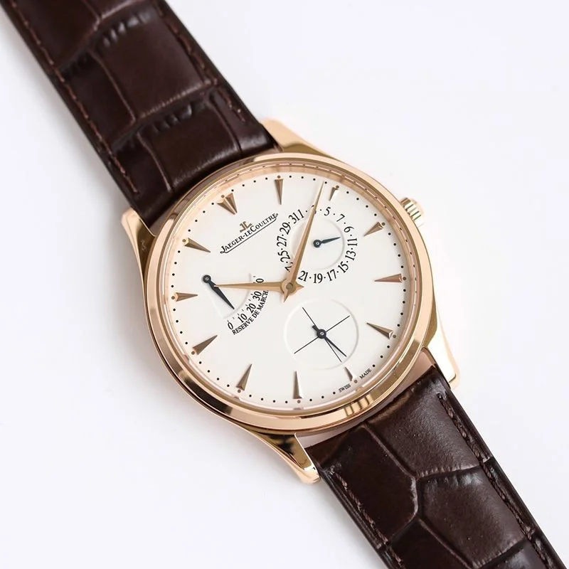 一目惚れ♪ジャガー・ルクルト コピー マスターウルトラスリム リザーブ ド マルシェ 39mm Jac12036