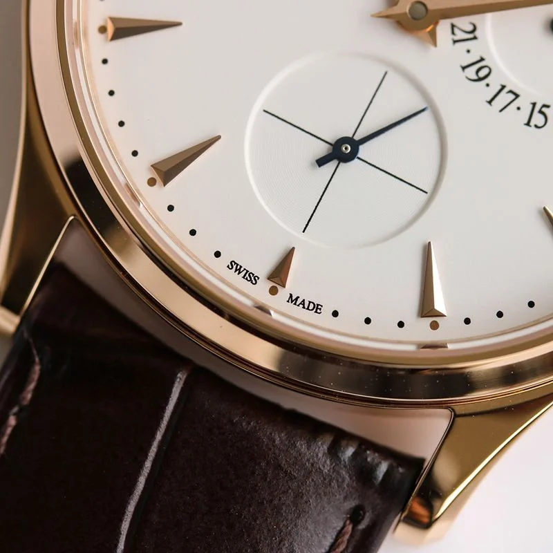 一目惚れ♪ジャガー・ルクルト コピー マスターウルトラスリム リザーブ ド マルシェ 39mm Jac12036
