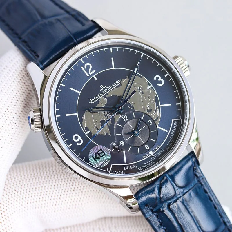 世界中で大人気♪ジャガー・ルクルト ジオフィジック ユニバーサルタイ コピー 42mm 2色 Jav83105
