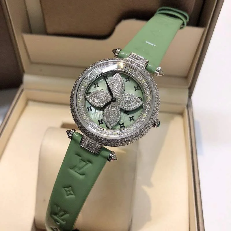 高品質♪ルイヴィトン 時計 全面ダイヤ 偽物N級品 38mm 自動巻き vue43633
