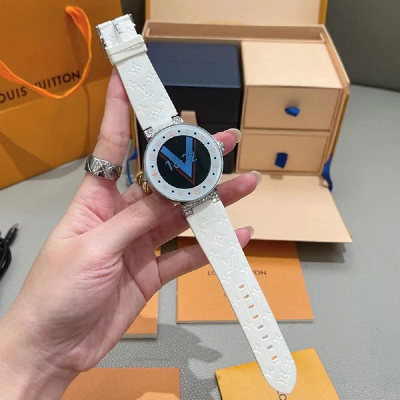 超話題!ルイヴィトン スマートウォッチ 偽物 フルタッチスクリーン 42mm 人気 vun58304