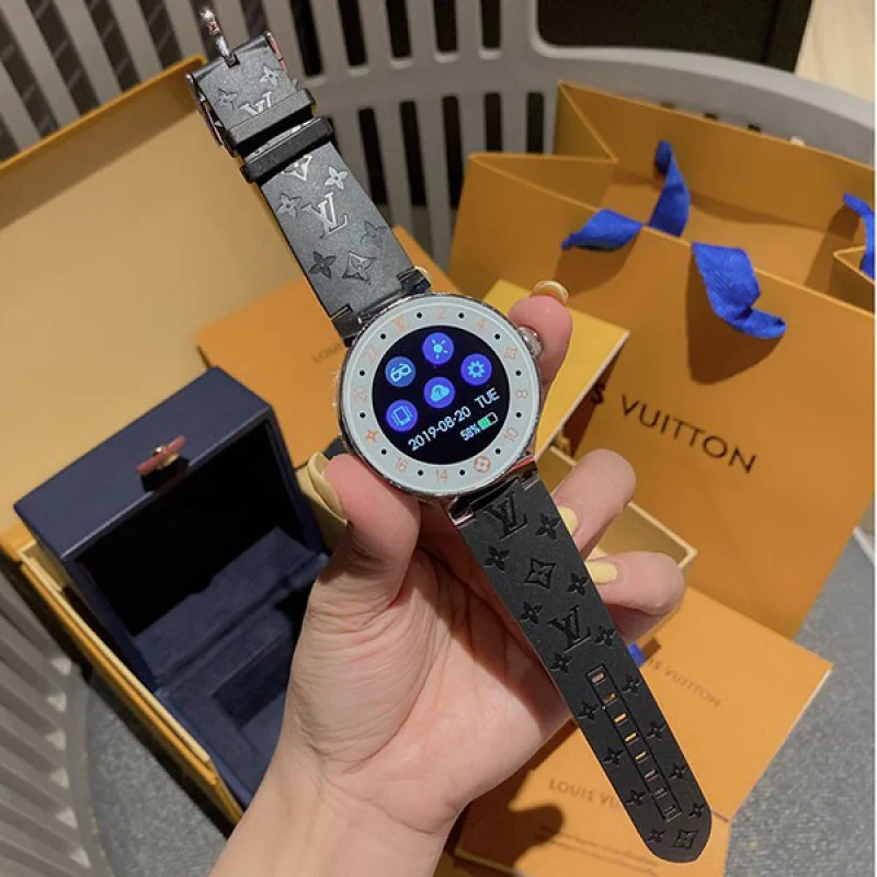 大人気!ルイヴィトン スマートウォッチ 偽物フルタッチスクリーン 42mm vux36693