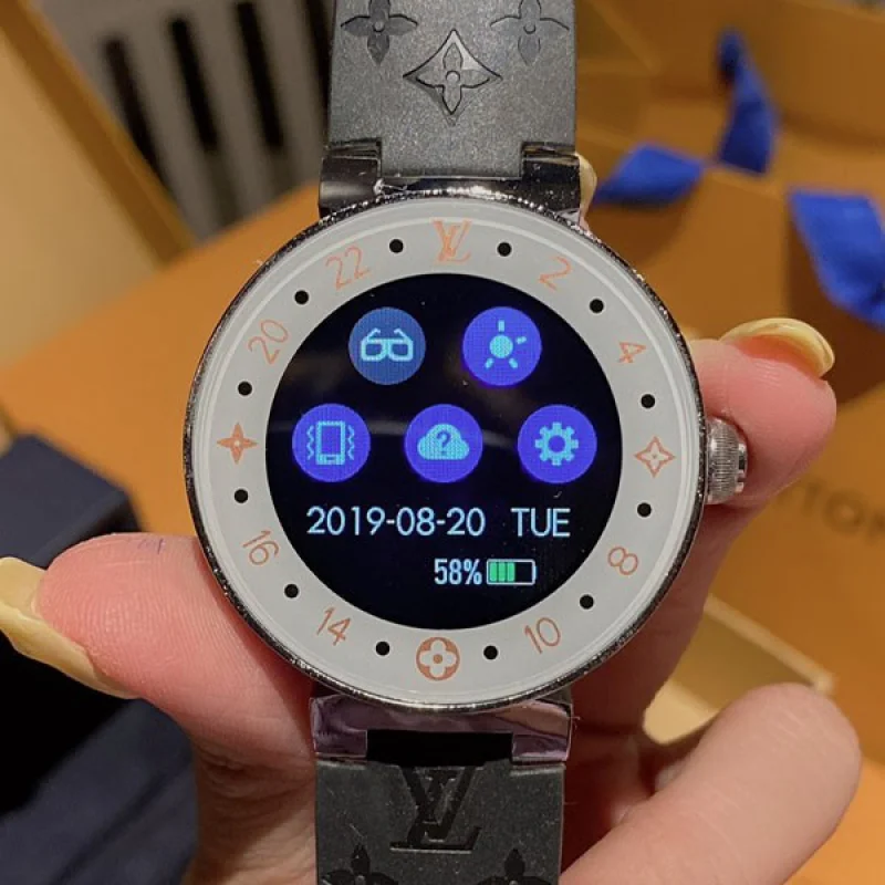大人気!ルイヴィトン スマートウォッチ 偽物フルタッチスクリーン 42mm vux36693