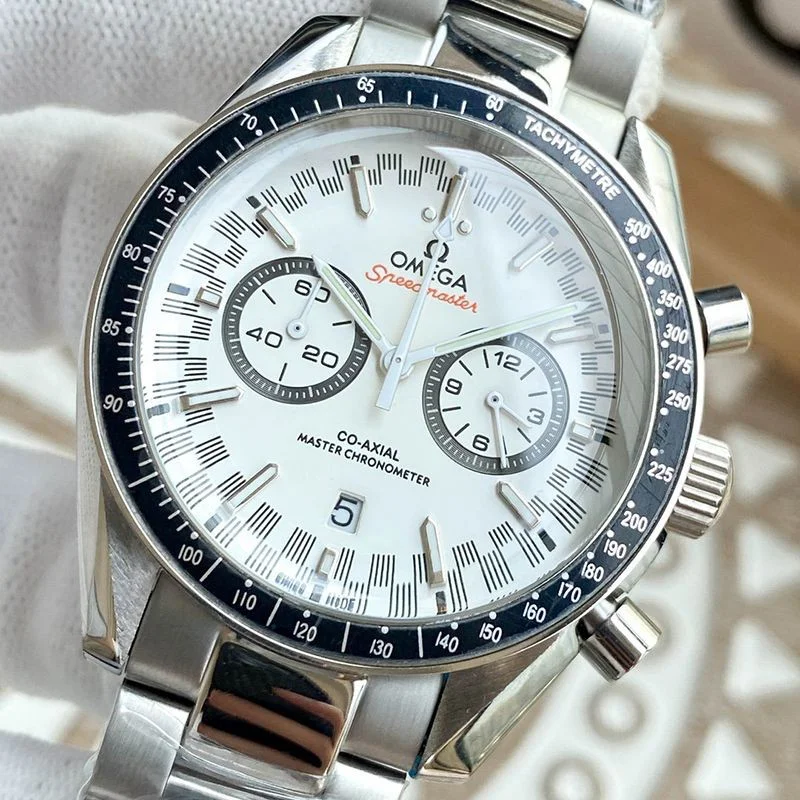 欲しい♡超限定♪オメガ スピードマスター コピー レーシング マスター クロノメーター 44.25mm 329.33.44.51.04.001