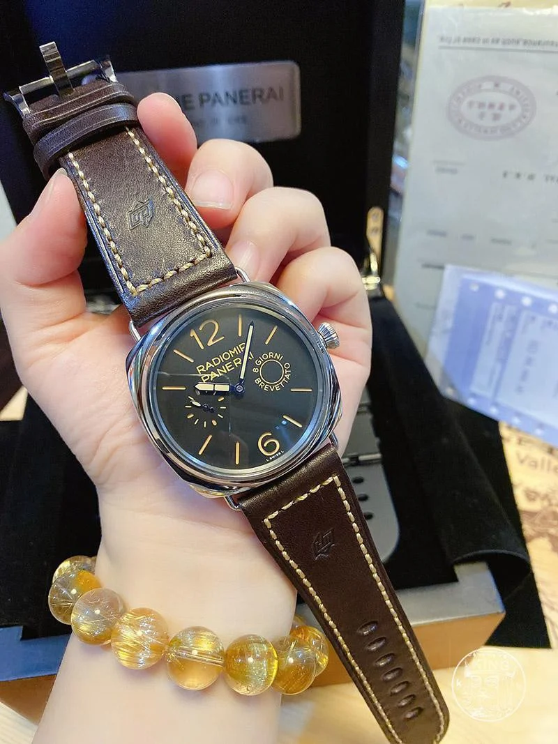 超希少!パネライ ラジオミール偽物N級品 カーフスト 自動巻き PAM000992