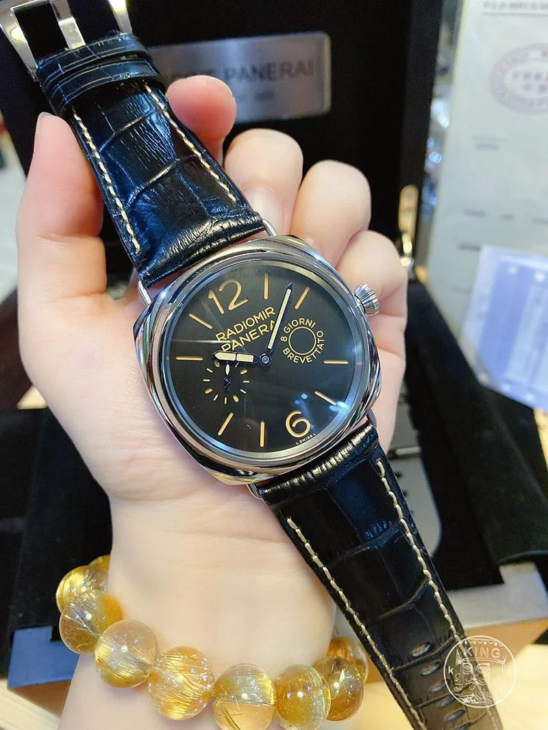 超希少!パネライ ラジオミール偽物N級品 カーフスト 自動巻き PAM000992