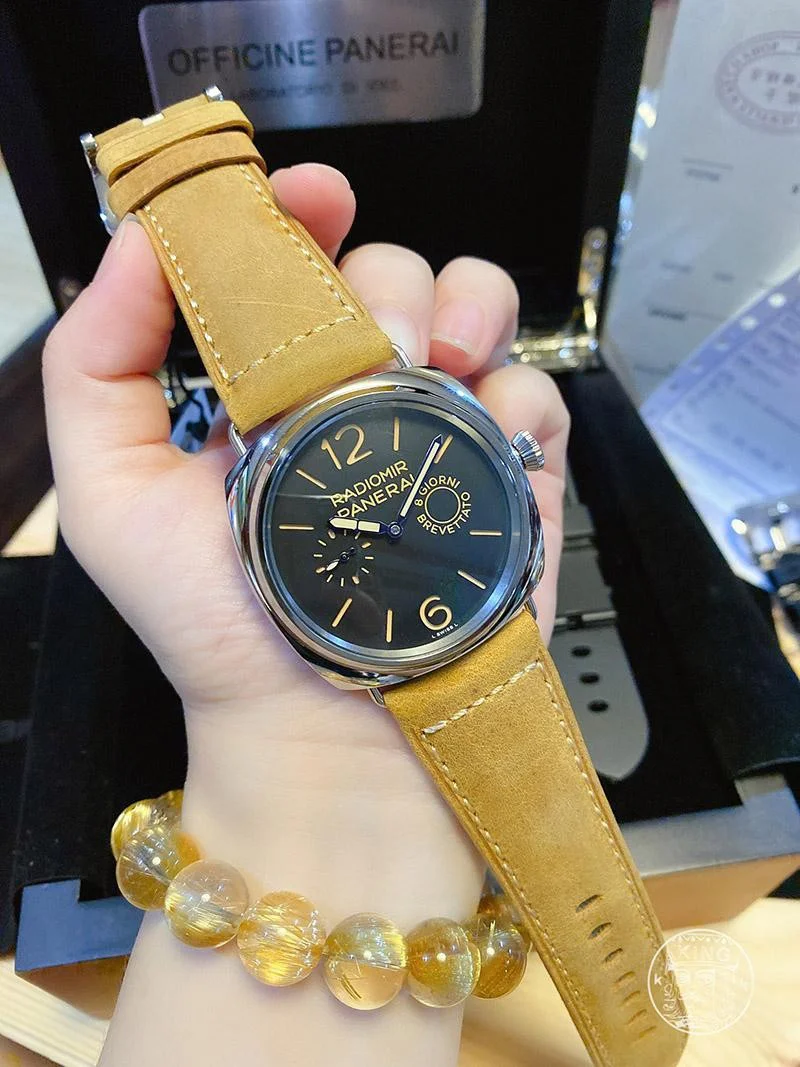 超希少!パネライ ラジオミール偽物N級品 カーフスト 自動巻き PAM000992