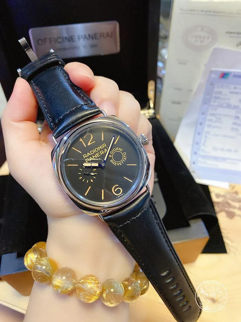 超希少!パネライ ラジオミール偽物N級品 カーフスト 自動巻き PAM000992