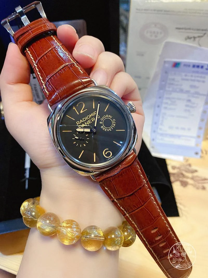 超希少!パネライ ラジオミール偽物N級品 カーフスト 自動巻き PAM000992