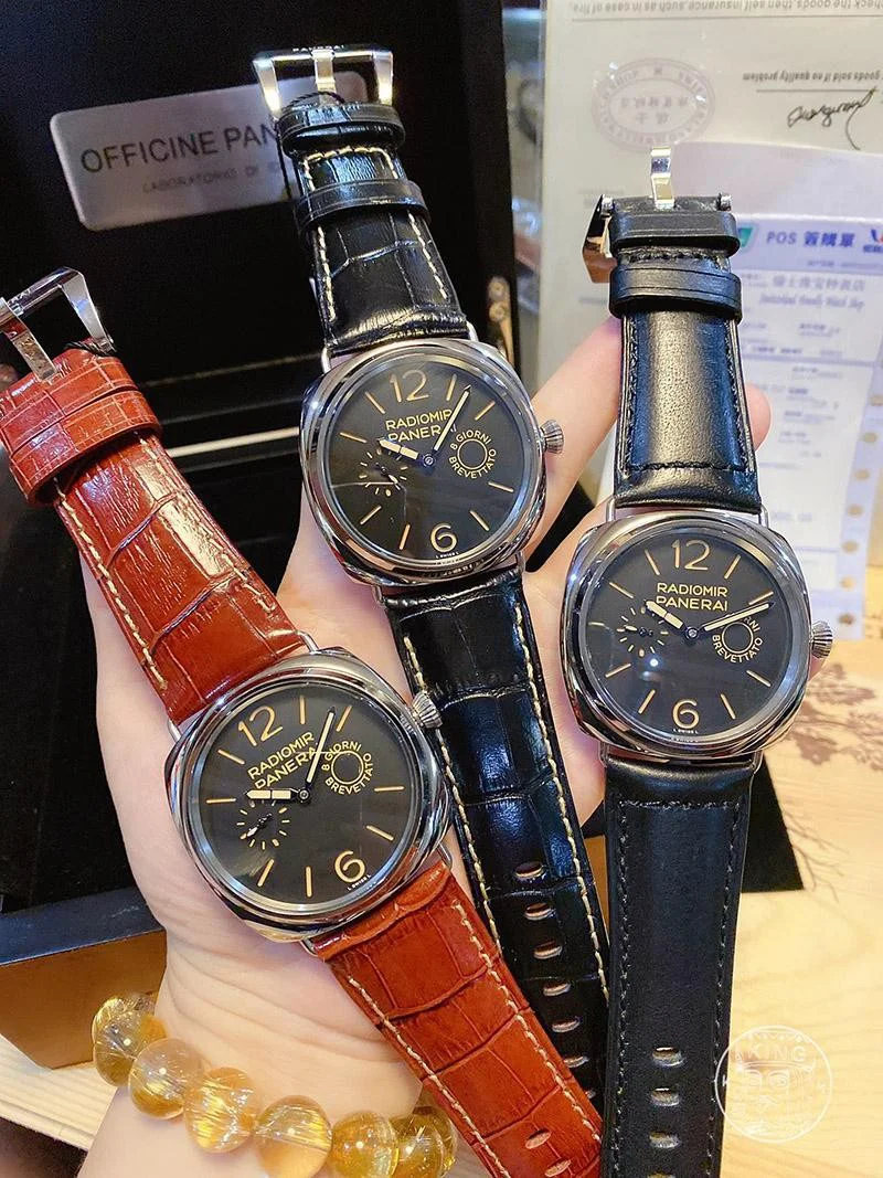 超希少!パネライ ラジオミール偽物N級品 カーフスト 自動巻き PAM000992