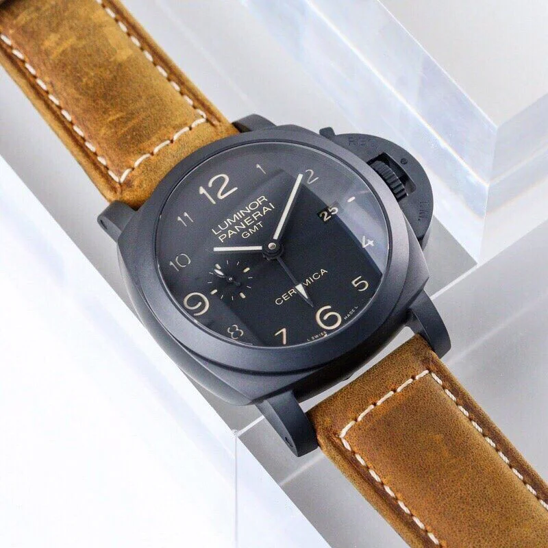 パネライ ルミノール 1950 3デイズ GMT偽物 セラミカ PAM00441 新品腕時計 PAM00441