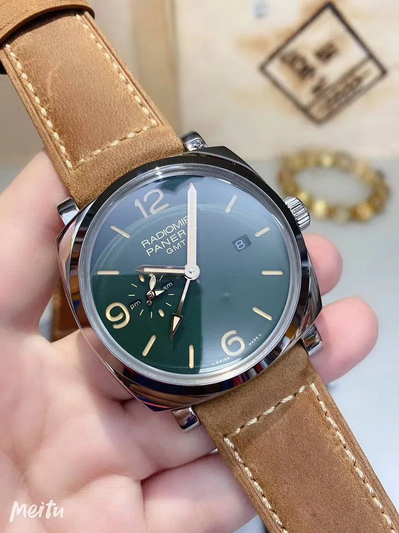 世界中で大人気♪パネライ ラジオミール カーフストラップコピー 42mm pab32621