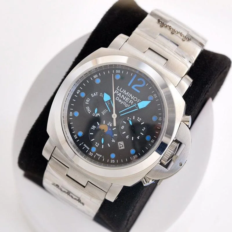 入手困難パネライ 偽物 ルミノール クロノグラフ デイライト 44mm 3色 pai10111