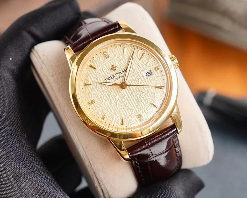 ☆超人気☆パテックフィリップ コピー カラトラバ レリーフ腕時計 約40.0mm paj12542