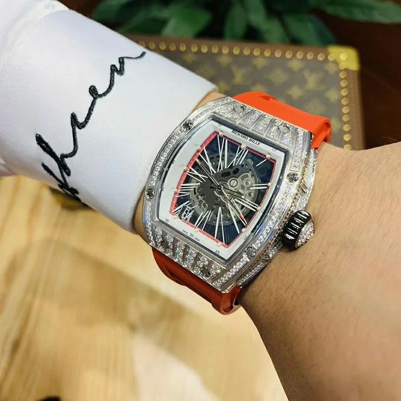 ★日本!!人気!リシャールミル ダイヤモンドベゼル RM023コピー RAFAEL NADAL 自動巻き riq40541