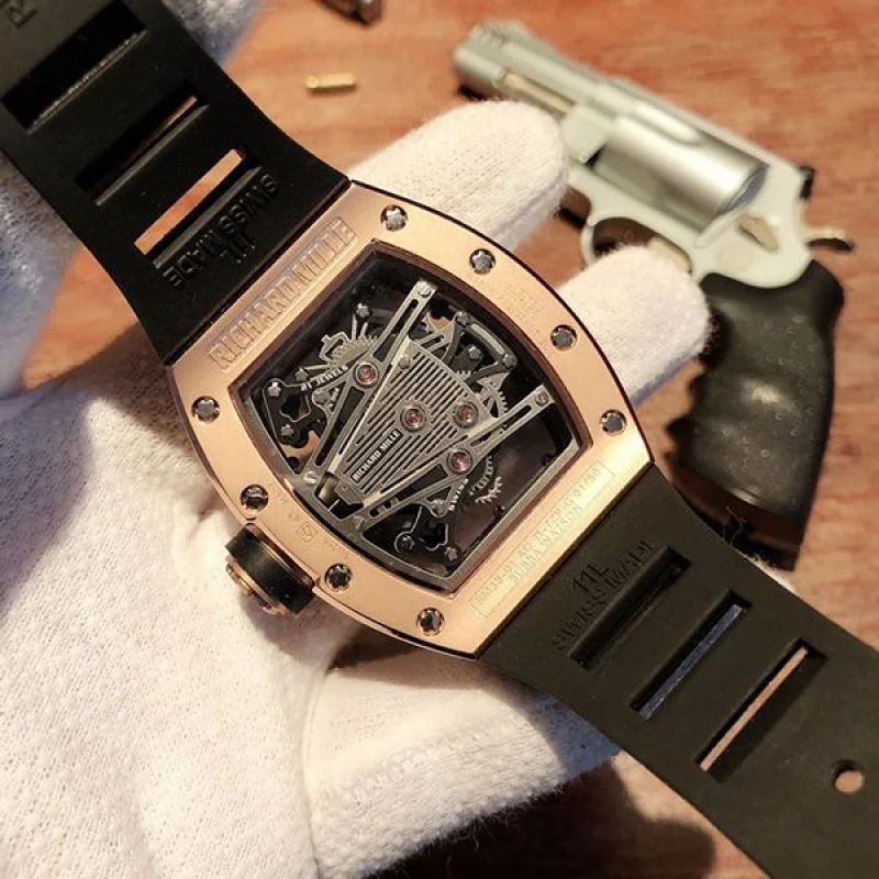 完売必至リシャール・ミル 偽物 スケルトン オートマチック RM38-01