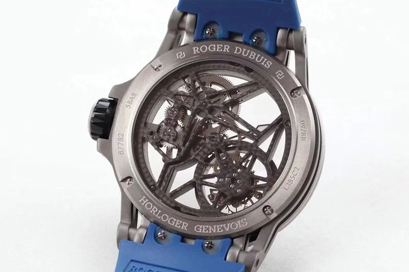 【即発】ロジェデュブイ エクスカリバー スパイダー チタン 偽物 45MM roq62219