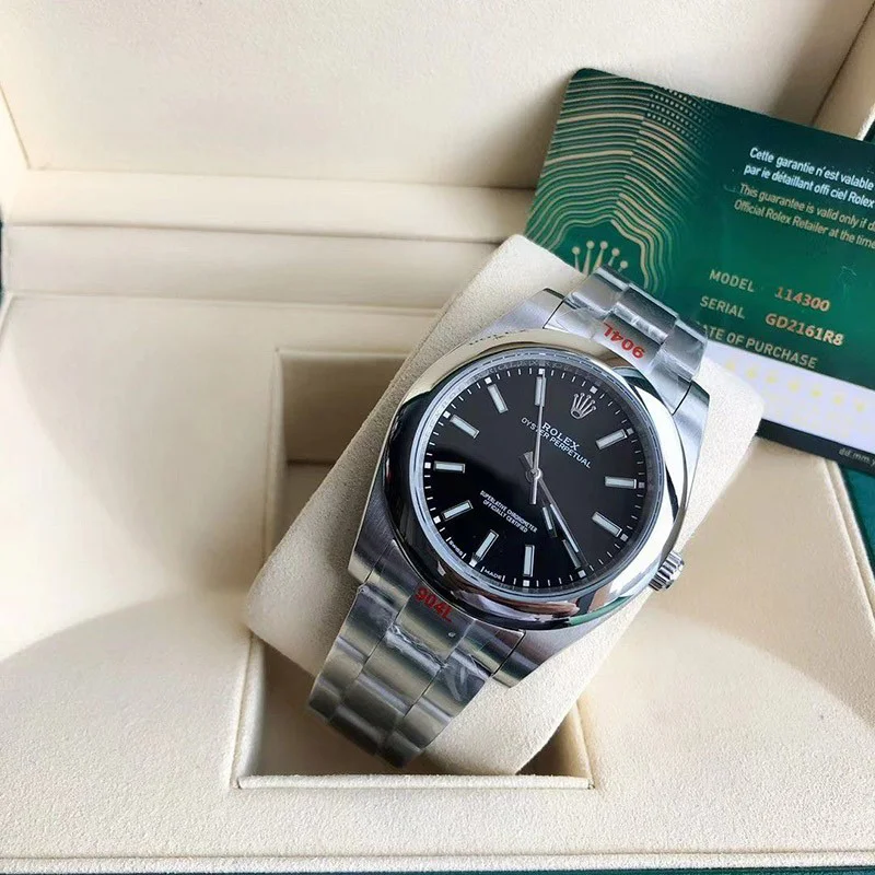 21-22AW ロレックス 偽物 時計 オイスターパーペチュアル 39mm メンズ 114300