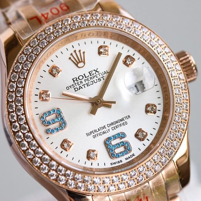 入手困難 ロレックス 偽物 デイトジャスト パールマスター 34MM rok17457