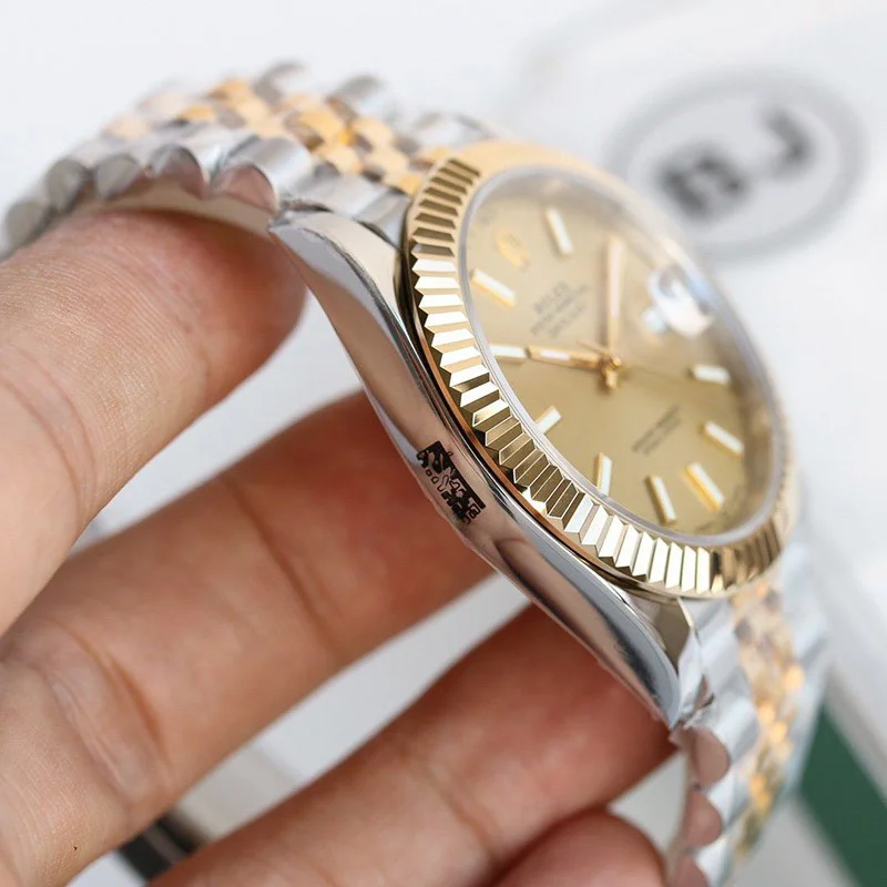 ロレックス 時計 スーパーコピー デイトジャスト 41mm シャンパン 【信用第一】 roe19202