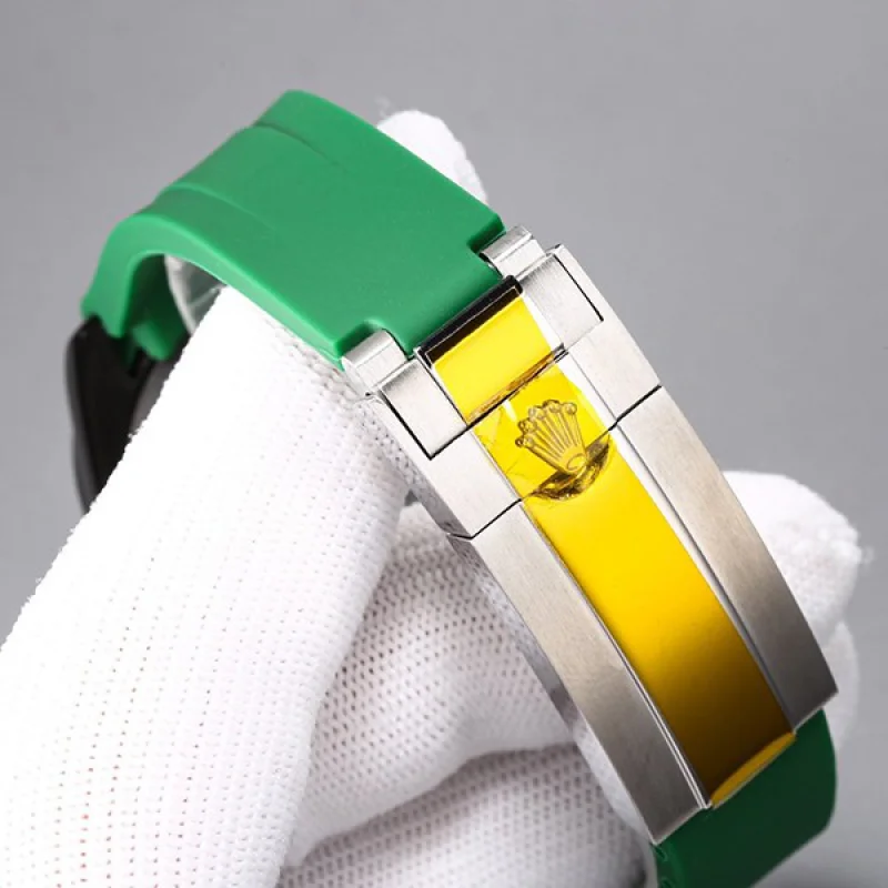 一目惚れ♪DiW ロレックス コピー ミルガウス アビエイター Green Gaussian ウォッチ roe32611