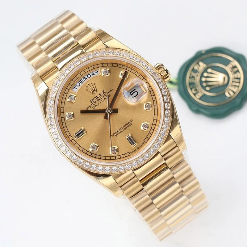 欲しい♡超限定♪ ロレックス 時計 偽物 デイデイト シャンパン 36mm rot10992
