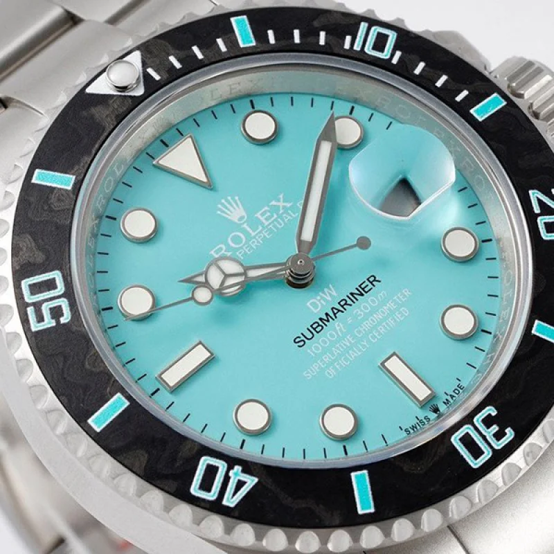 ロレックス DiW コピー サブマリーナー AQUAMARINE rov01314