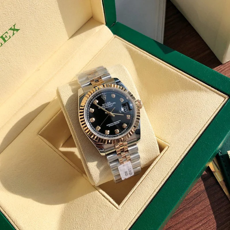 希少色 ロレックス 偽物 腕時計 デイトジャスト 36mm row60982