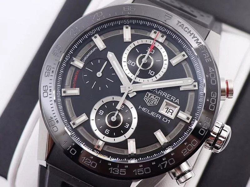 人気急上昇 タグホイヤー カレラ スケルトン コピー 文字盤 ステンレス メンズ 腕時計 43 mm TAi86398