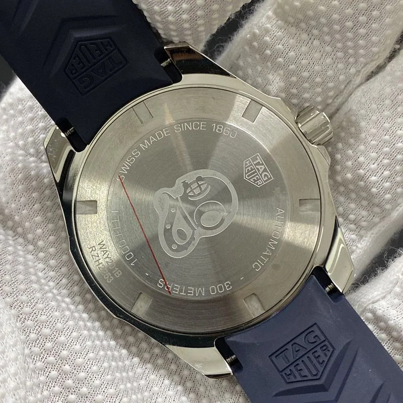21-22AW タグホイヤー アクアレーサー コピー 自動巻き ブルー ステンレス WAY201B.FT6150