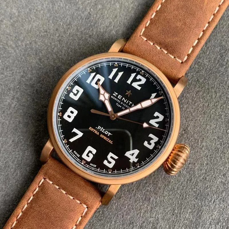 大人気!!新色ゼニス パイロットタイプ20 偽物 エクストラスペシャル45mm zel34688