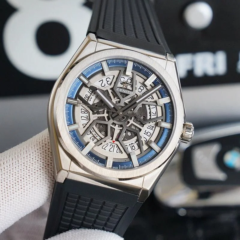入手困難ゼニス 時計 偽物 デファイ クラシック 41mm zeo88384